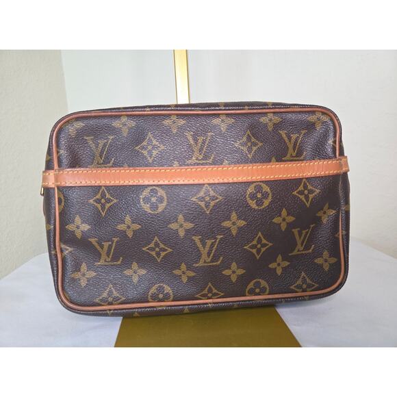 Louis Vuitton Handbags - Louis Vuitton Monogram Toiletry Pouch PM Cosmetic Case AR0082 Made in France LV